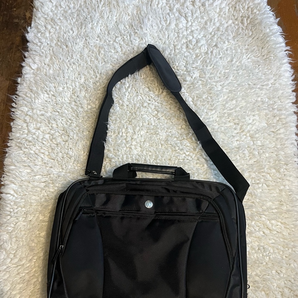 Elegant Black Laptop Bag for Men
